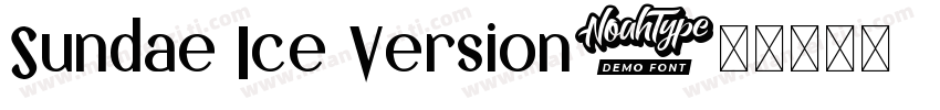 Sundae Ice Version字体转换